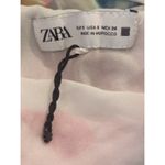 ZARA Pink Blue Pastel Watercolor Ruffled Mini Dress Womens S NWOT Coquette Fairy Photo 12