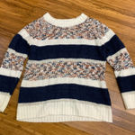 Maurice's  Women's Striped Knit Sweater‎ Crewneck Pullover Size Large Soft Cozy Photo 0