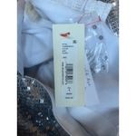 Alice + Olivia  May Halterneck Silver Sequin Cutout Maxi Dress – Size 4 NWT Photo 4