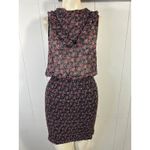 Free People  I'm Your Favorite Smocked Mini Dress Plum Combo Size M Photo 3