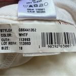 7 For All Mankind Jen7 by  Belted Wide Leg Trouser Pants Size 18 Off White NWT Photo 15