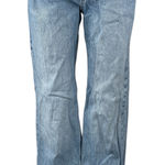 Pull & Bear  Women's Blue Medium Wash High Rise Straight Leg Denim Jeans Pants 4 Photo 0