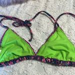 Purple Ruffle Floral Bikini Top Size undefined Photo 6