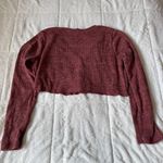 Blue Rain  Cropped Sweater Photo 2