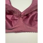 Glamorise 1000 MagicLift Original Full Figure Wireless Support Bra Plus Sz 42DD Red Photo 2