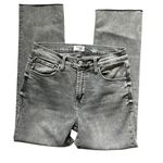 Kensie The Allie High-Rise Slim Straight Faded Gray Jean Size 10 Photo 4