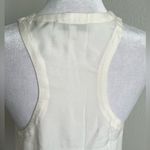 IRO Off-White Sleeveless Tank Top Photo 7