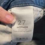 MOTHER High Waisted Looker Thrilling Shots Ankle Fray Jeans Blue Size 27 Photo 8