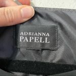 Adrianna Papell  Black Ruffled Layered Mini Formal Dress Womens XS Cocktail Party Photo 2