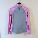 Under Armour  Cold Gear Reactor 1/2 Zip Front Pullover Pink/Gray NEW Size Small Photo 7