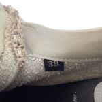 P448 Thea Platform Sneakers White Leather Metallic Heel Size 38/ US 7.5/8 Photo 9