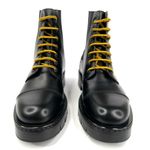 Salvatore Ferragamo Rosco Leather Platform Chelsea Combat Ankle Boots Size US 5 Photo 2