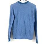 Lululemon Silk-Blend Crewneck Pullover Sweater Heathered Soft Denim Size 2 Photo 5