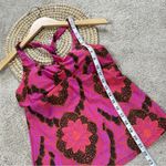 prAna  Women’s Tankini Swim Top Babydoll Manori Pink Racerback in Multicolor M Photo 9