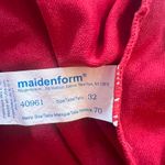 Maidenform  Vintage Y2K Red V-neck tank top Size 32 fits an XS to a Small NEW Photo 5