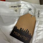 Main Strip  White Striped Shorts Tennis Casual Pink Blue Orange, Large Photo 4