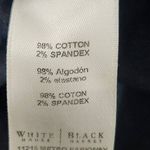 White House | Black Market Black Cuffed Cotton Shorts Size 8 Preppy Black Shorts Photo 4