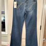 7 For All Mankind NWT Dojo Tonal Wide Leg Jeans Photo 3