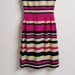 LK Bennett  Martha Striped Shirt‎ Dress Women's Size 2 Sleeveless Career Summer Photo 10