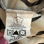 Farm Rio Sheer Floral Short Sleeve Blouse Size Medium Photo 2