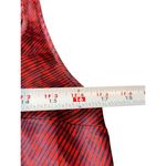 Victoria's Secret VTG Victoria Secret Red Black Satin Feel Sleeveless Elastic Waist Pant Set S 90s Photo 10