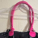 Victoria's Secret  Black and Pink Sequin Tote Photo 4