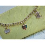Juicy Couture  Shoulder Bag $79 Yellow New Collection Pendants Chain NWT Photo 1