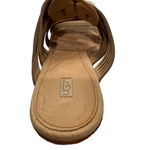 UGG  Brown Leather Melinda Wedge Sandals Size 10 Photo 7