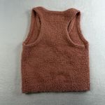 Aerie Sz M Just Rosey Marshmallow Sherpa Pajama Lounge Set Stretch Pants Tank Photo 6