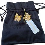 NWT Women's Amber Sceats Reese Sculptural 24K Gold Plated Earrings Photo 7