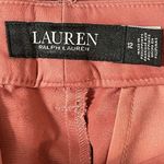 NEW Ralph Lauren Pink Satin High Waisted Straight Trousers Dress Pants Size 12 Photo 6