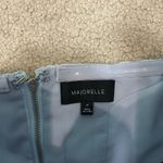 Majorelle Andrea Floral Off The Shoulder Crop Top in Powder Blue Ruffle Size XS Photo 4