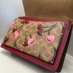 Coach Klare Crossbody Bag In Signature Canvas With Cherry Print cy689 Photo 4