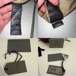 ALLSAINTS Evaline Tassle Crossbody bag In Winter Orchid Red include dust bag Photo 15