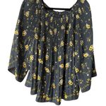 Max edition  Blue floral print blouse Photo 0