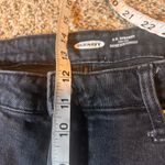 Old Navy ‎ OG Straight High Rise Black Distressed Jeans Slim Pockets Size 14 Photo 4