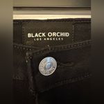 Black Orchid Carmen High Rise Ankle Fray High Waisted Women Black Jeans Size 31 Photo 10