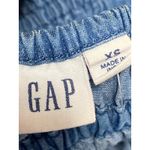 Gap  Women's Blue Sleeveless Smocked Cami Camisole Midi Denim A-Line Dress Sz XS Photo 2