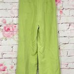 Cider  lime green high waisted wide leg pants Photo 5
