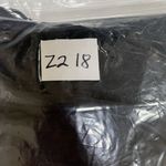 Vintage M Blazer Croquet Club 100% Silk Women Black Lined Shoulder Pads 1 Button Size M Photo 10