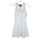 Alala White Mesh Racerback Athletic Tennis Dress Photo 1