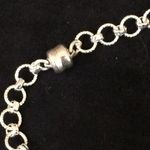 Sterling Silver 7”  Textured Bracelet Photo 3