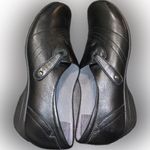 Dansko  Franny Black Leather Velcro Slip On Loafers Comfy Nursing Shoes 41 Photo 11