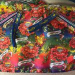 Ed Hardy  Butterfly Floral Y2k Preppy Streetwear Colorful Pockets Shoulder Bag M Photo 1