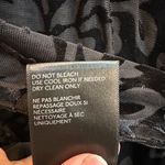 Saylor  Anthropologie Black Burnout Velvet Floral Romper Women’s Size S Small Photo 11