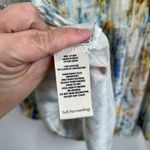 Soft Surroundings Embellished Peasant Top M Boho Floral Tunic Sparkle Beaded Photo 7