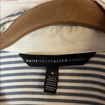 White House | Black Market  Striped Button-Up Shirt Woman’s Size 8 Photo 1