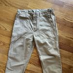 Maje  Pants Palmier‎ Beige Linen Blend Size 34 US XS Trousers Designer Minimalist Photo 2