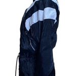 Lavon Vintage 80's Drawstring Zip Jacket Windbreak Black Size M Photo 4