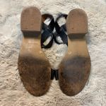 Lucky Brand  Size‎ 9.5 Block Heeled Sandals Open Toe Buckle Black  Sandal Heels Photo 5
